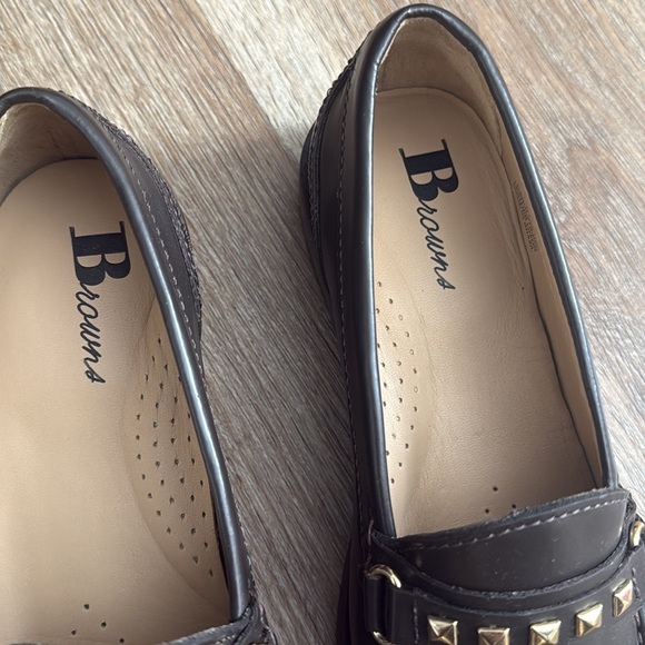 Browns Leather Loafers (New) - Picture 3 of 5